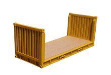 In der Spur TT-FR20-GLB - TT - Flat Rack 20 - gelb